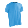 Fitness Shiny Marl T-Shirt in oceanblue-phantomgrey