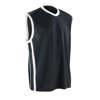 Basketball Quick-Dry Top in black-white