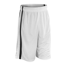 Basketball Quick-Dry Shorts in white-black