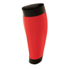 Spiro Compression Calf Guards in red-black