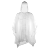 Plastic Poncho in clear