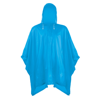 Plastic Poncho in sapphire