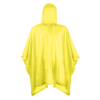 Plastic Poncho in yellow