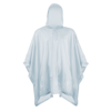 Kids Plastic Poncho in silver