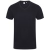 Men'S Feel Good Stretch V-Neck T-Shirt in navy