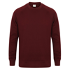 Unisex Slim Fit Sweatshirt in burgundy