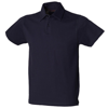 Short Sleeve Stretch Polo in navy