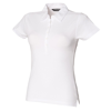 Women'S Short Sleeve Stretch Polo in white