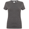 Feel Good Women'S Stretch T in heather-charcoal