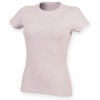 Feel Good Women'S Stretch T in heather-pink