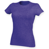 Feel Good Women'S Stretch T in heather-purple