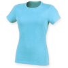 Feel Good Women'S Stretch T in surf-blue