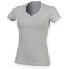 Feel Good Women'S Stretch V in heather-grey