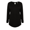 Women'S Slounge Top in black