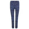 Women'S Reversible Work-Out Leggings in navy-bubbles