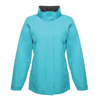 Women'S Ardmore Waterproof Shell  Jacket in aqua-black