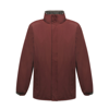 Aledo Waterproof Shell Jacket in darkburgundy-sealgrey