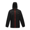 Avant Waterproof Unisex Rainshell in black-classicred