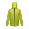 Avant Waterproof Unisex Rainshell in limezest-black