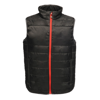 Aerolight Bodywarmer in black-red