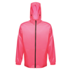 Arid Rainshell in hotpink-black