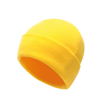 Axton Cuffed Beanie in bright-yellow