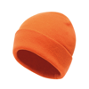 Axton Cuffed Beanie in magma-orange