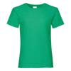 Girls Valueweight Tee in kelly-green