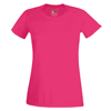 Lady-Fit Performance Tee in fuchsia