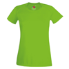 Lady-Fit Performance Tee in lime