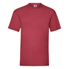 Valueweight Tee in brick-red