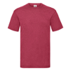 Valueweight Tee in vintage-heather-red