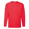 Valueweight Long Sleeve Tee in red