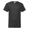 Valueweight V-Neck Tee in black