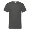 Valueweight V-Neck Tee in light-graphite