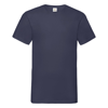 Valueweight V-Neck Tee in navy