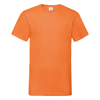 Valueweight V-Neck Tee in orange