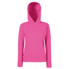 Classic 80/20 Lady-Fit Hooded Sweatshirt in light-pink