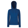 Classic 80/20 Lady-Fit Hooded Sweatshirt in navy