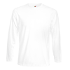 Super Premium Long Sleeve Tee in white