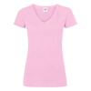 Lady-Fit Valueweight V-Neck Tee in light-pink