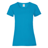 Lady-Fit Valueweight Tee in azure-blue