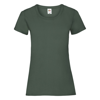 Lady-Fit Valueweight Tee in bottle-green