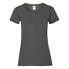 Lady-Fit Valueweight Tee in light-graphite