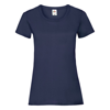 Lady-Fit Valueweight Tee in navy