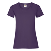 Lady-Fit Valueweight Tee in purple