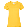 Lady-Fit Valueweight Tee in sunflower