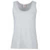 Lady-Fit Valueweight Vest in heather-grey