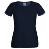 Lady-Fit Crew Neck Tee in deep-navy
