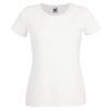 Lady-Fit Crew Neck Tee in white